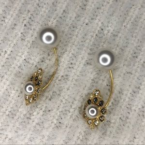 Swarovski Pearl earrings